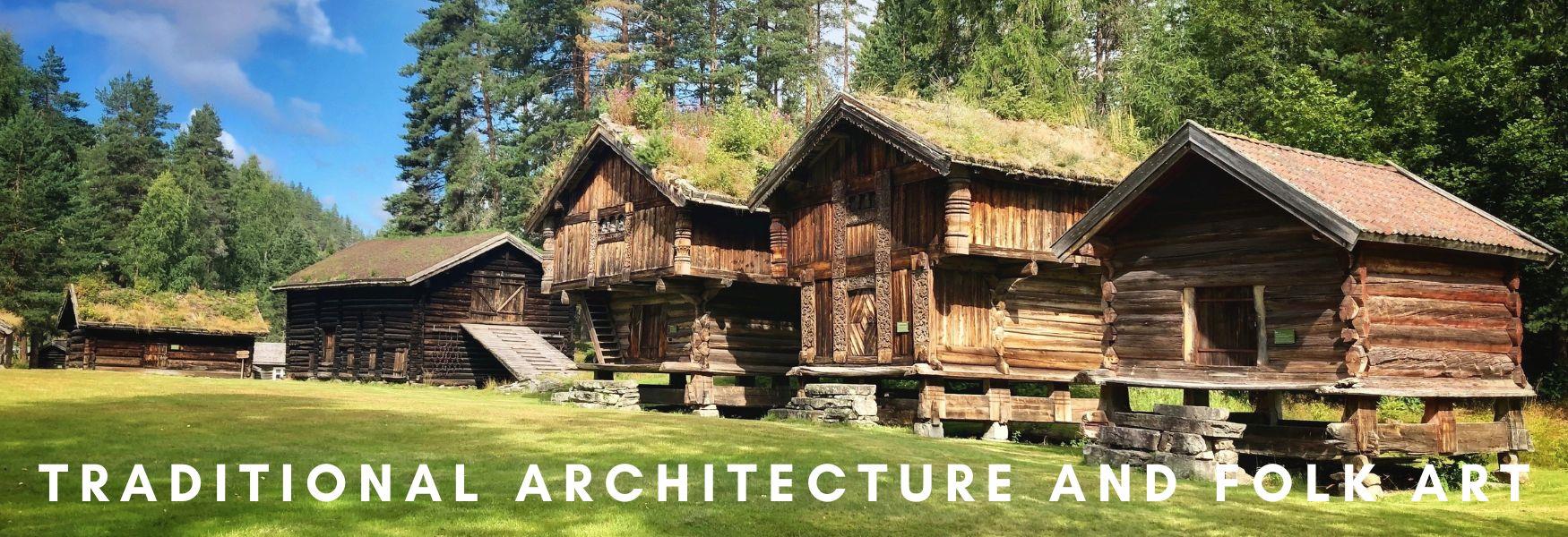 Gamal byggeskikk på Kviteseid bygdetun