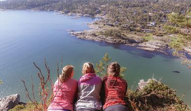 View from the coastal path in Bamble