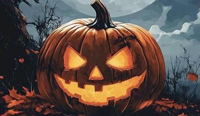 Halloween i Åmdals Verk gruver