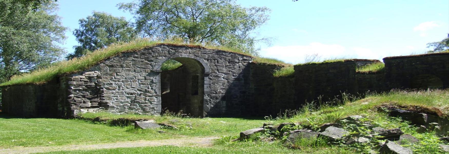 the ruins of Olav's church