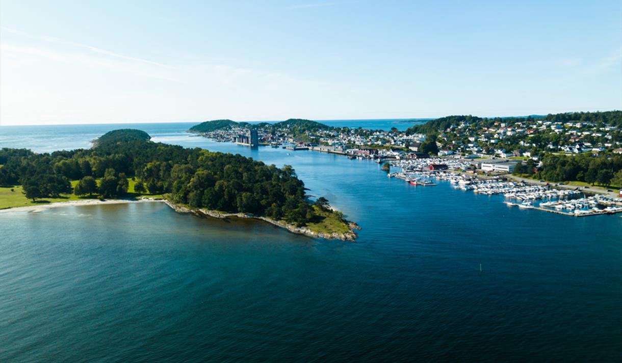 island Langøya near Langesund