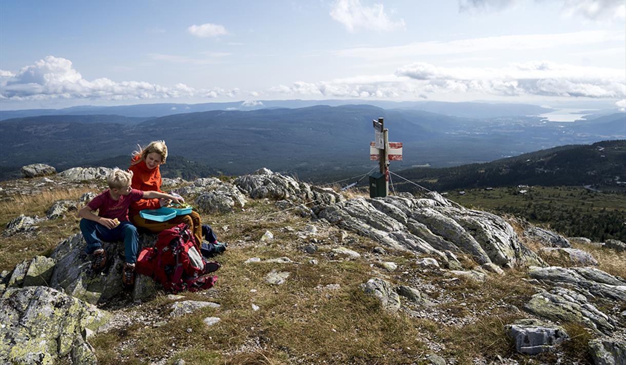 lunch break and views from the top