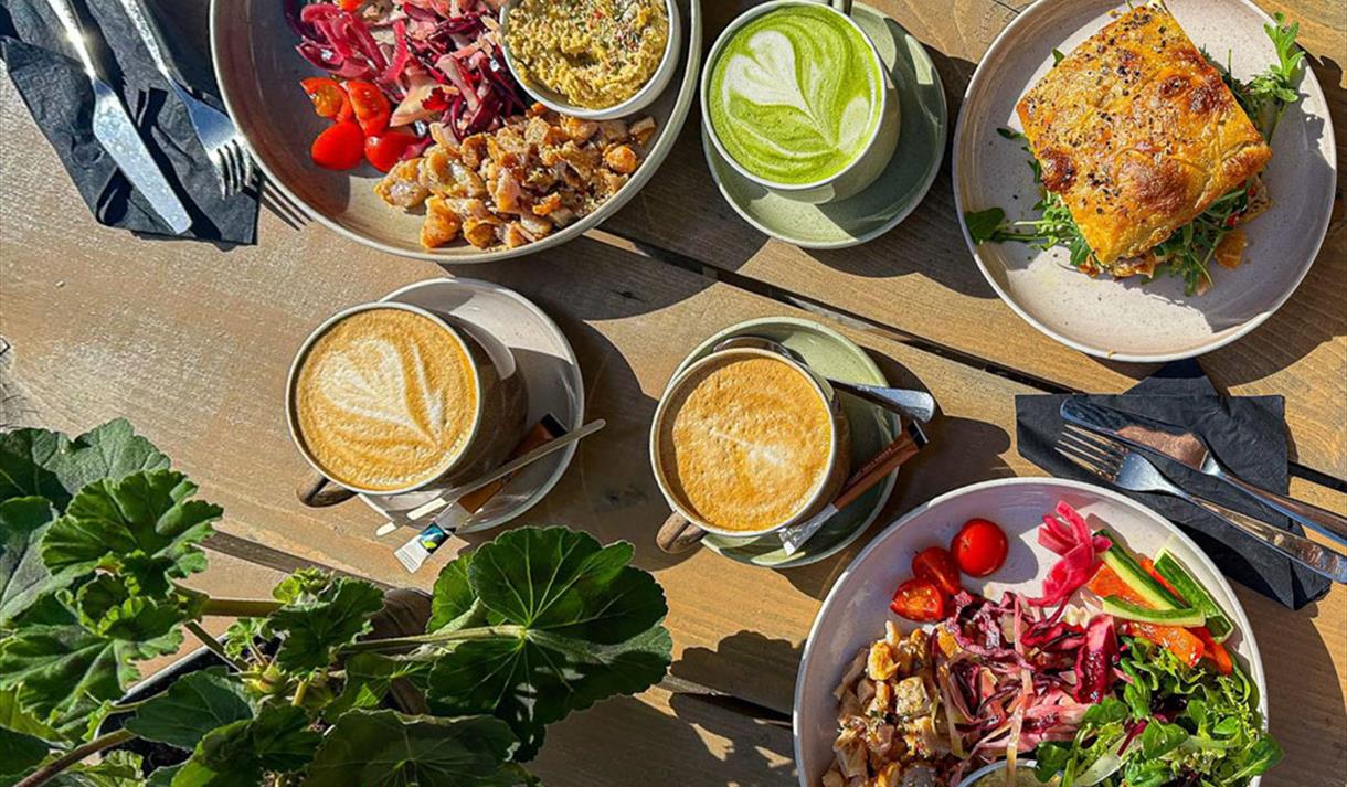 food and drinks at Blackbird