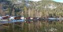 Cabins by the lake Nisser
