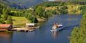 MS Henrik Ibsen on the Telemark Canal