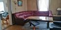living room in a holiday home at Gården Tovslid