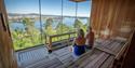 Sauna with a view