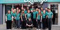 employees at O'Learys in Skien
